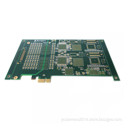 electronics component computer High-precision 8 Layers BGA PCB with Immersion Gold, ENIG Surface Finish module